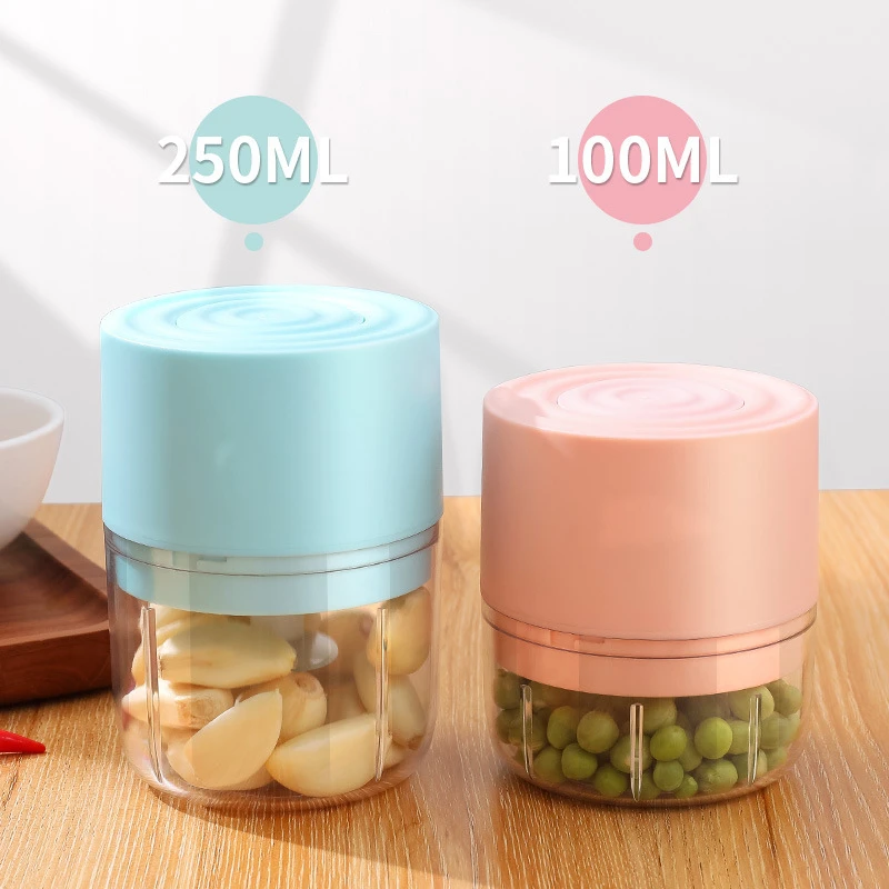 

Multifunctional Electric Vegetable Cutter Slicer Fruit Chopper Garlic Crusher Press Meat Grinder USB Rechargeable Potato Masher