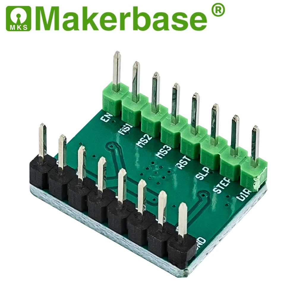 Драйвер шагового двигателя Makerbase A4988 4988 детали для 3D-принтера StepStick Reprap с