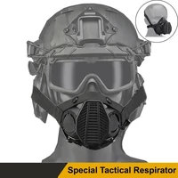 special operations tactical respirator half mask respirator intended for ground applications outdoor airsoft protective mask
