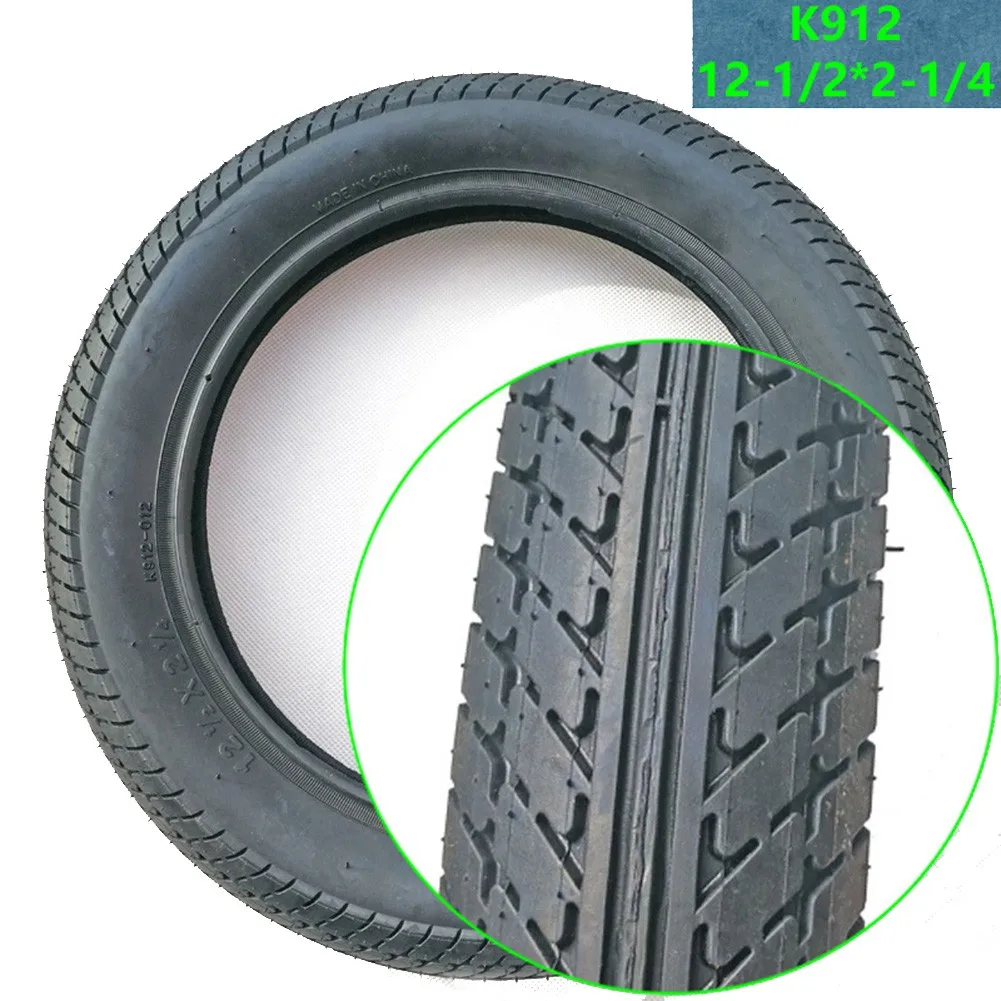 

12 Inch Bicycle Tire 12 1/2 X 2 1/4 High Quality Rubber Children Bike Tyre For Pram Buggy Pushchair 12x2.125 K912 40PSI Parts