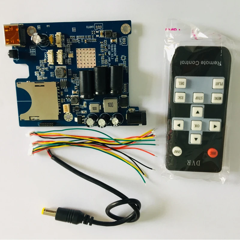 2CH мини модуль видеорегистратора 2 канала AHD MEGA BOX плата dvr pcb до 1080P 30fps поддержка 512