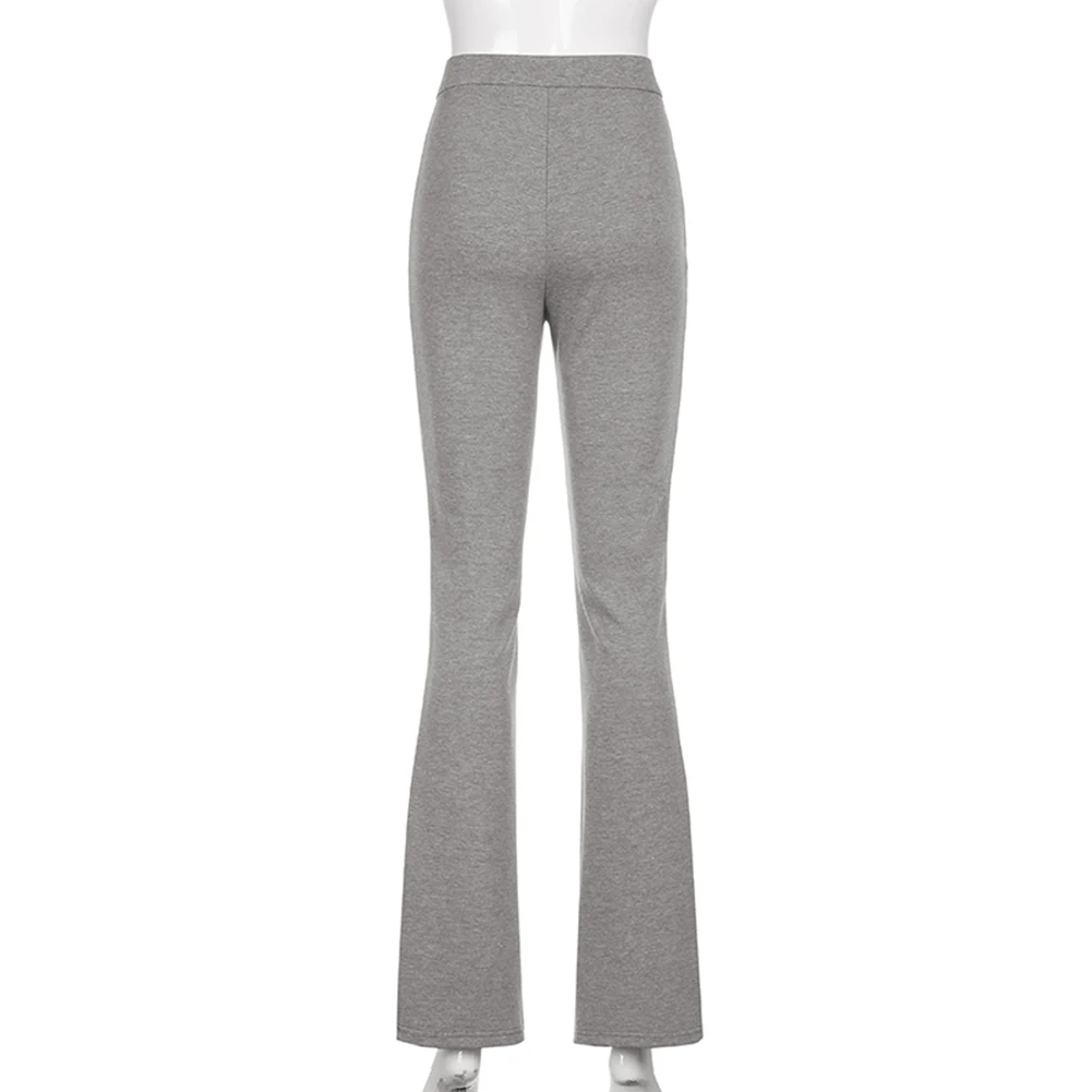 

Casual Workout Pencil Pants Gray Women Undefined Y2K Joggers High Waist Trousers Female Aesthetic Sweatpants Activewear 2020 New