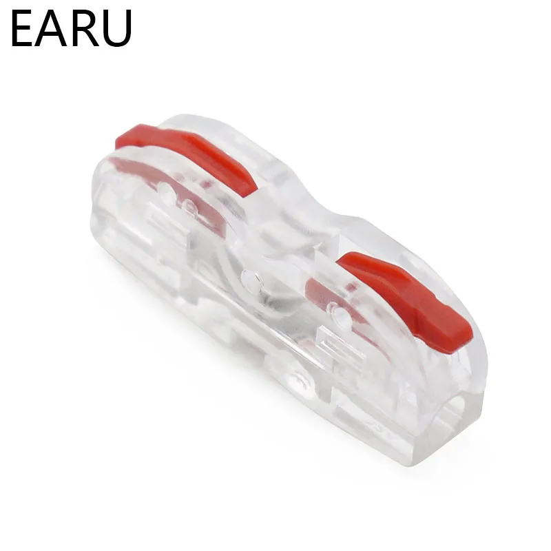 SPL-1 Mini Fast Quick Wire Connector Universal Compact Spring Wiring Splicing Plug-in Conductor Terminal Block for LED | Обустройство