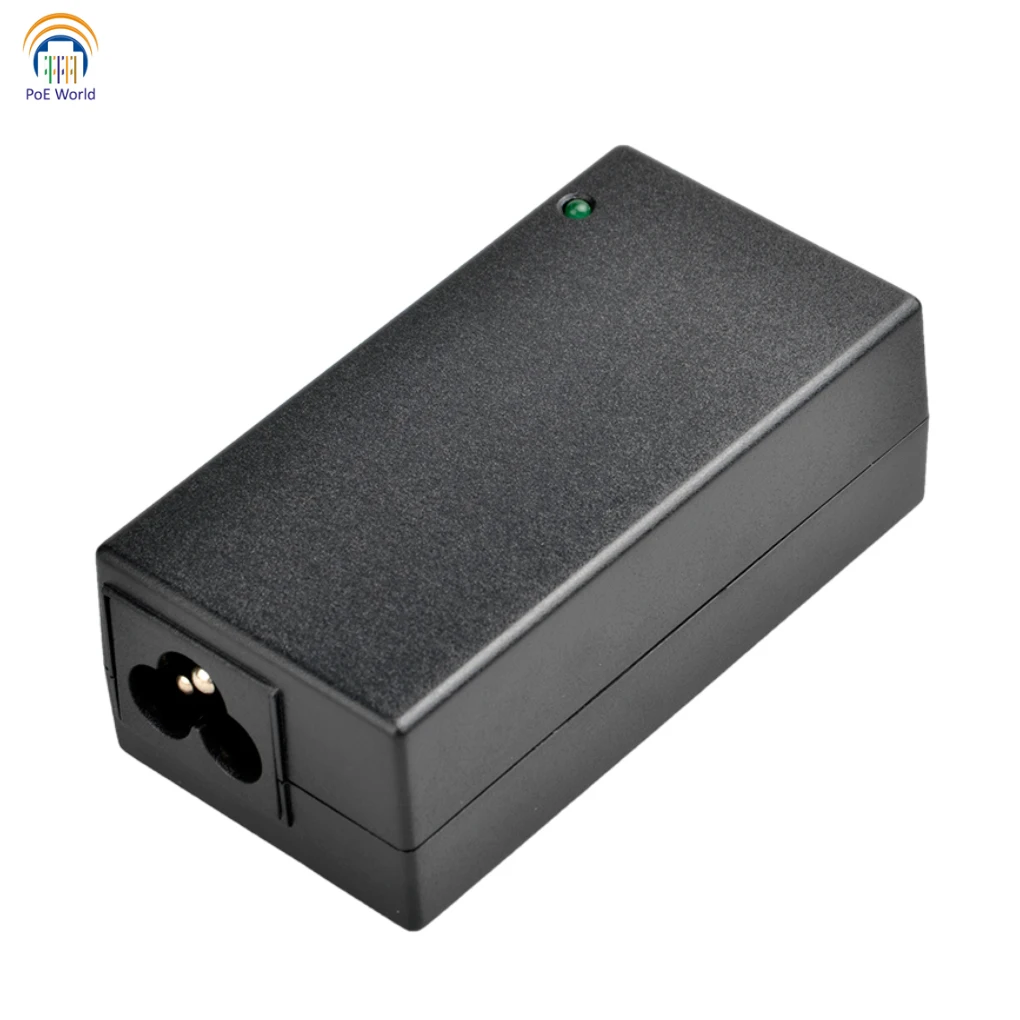 24V desk type Power over Ethernet adapter POE injector 24V1A Adapter for UBNT Mikrotik 24V24W IP camera wireless AP | Безопасность и
