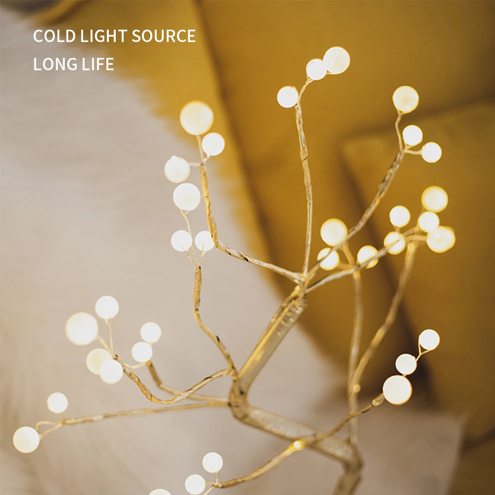 Яркий светодиодный светильник с переключателем управления дерево 150 вишневым