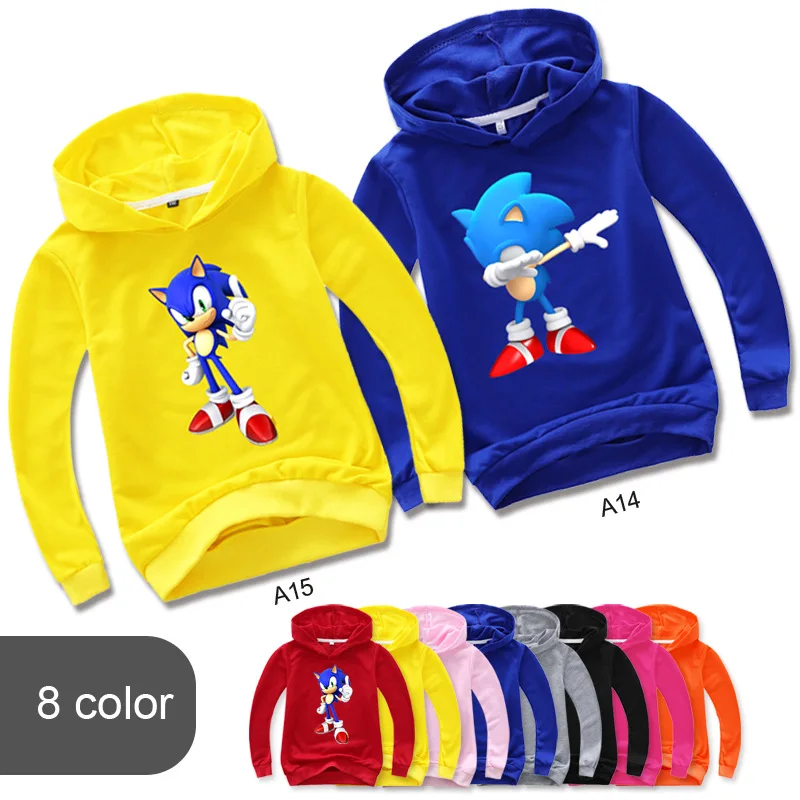 

2020 spring autumn hoodie girls sweatshirt boys hoodie kids hoodie Active Cotton Cartoon Regular clothes 5014 5015