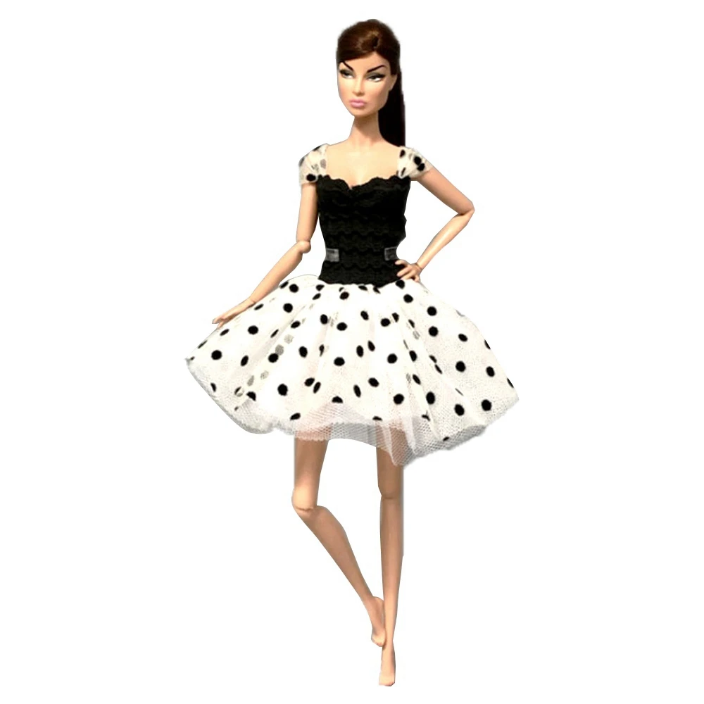 Not Include Doll H NKMix стиль новейшее Кукольное платье ручной работы одежда Топ модное платье для Барби благородная кукольная юбка аксессуары для девочек подарок игрушки JJ - Цвет: Not Include Doll H