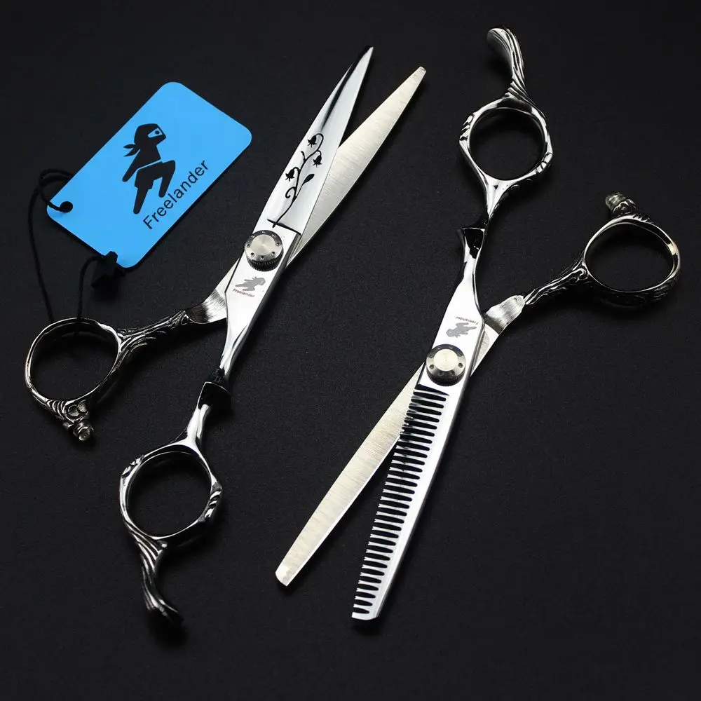 Хорошо заточенные японские 6 дюймов Парикмахерские ножницы для стрижки волос
