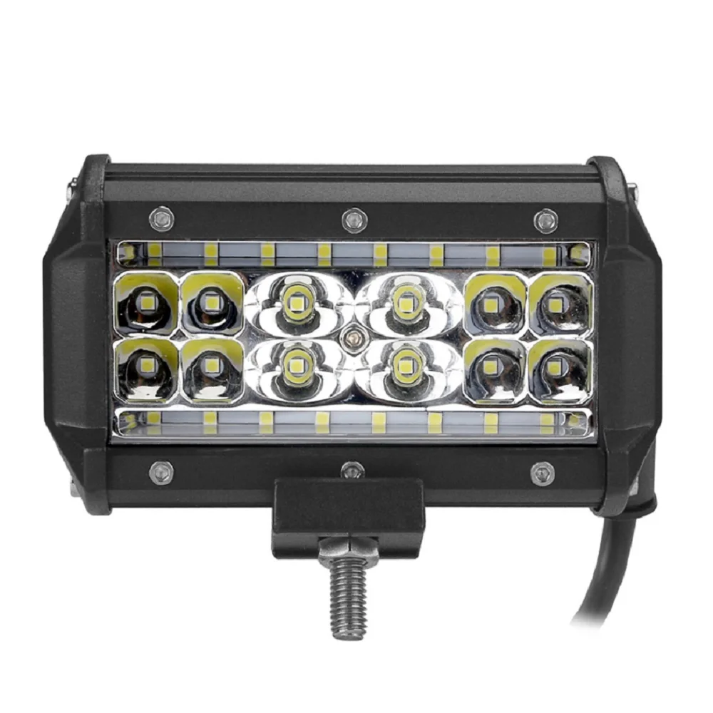 

2pcs LED light bar 12V 24V Driving worklights CAR HEADLAMP for Offroad truck auto 4WD 4x4 UAZ ATV SUV ramp SPOT FLOOD COMBO beam