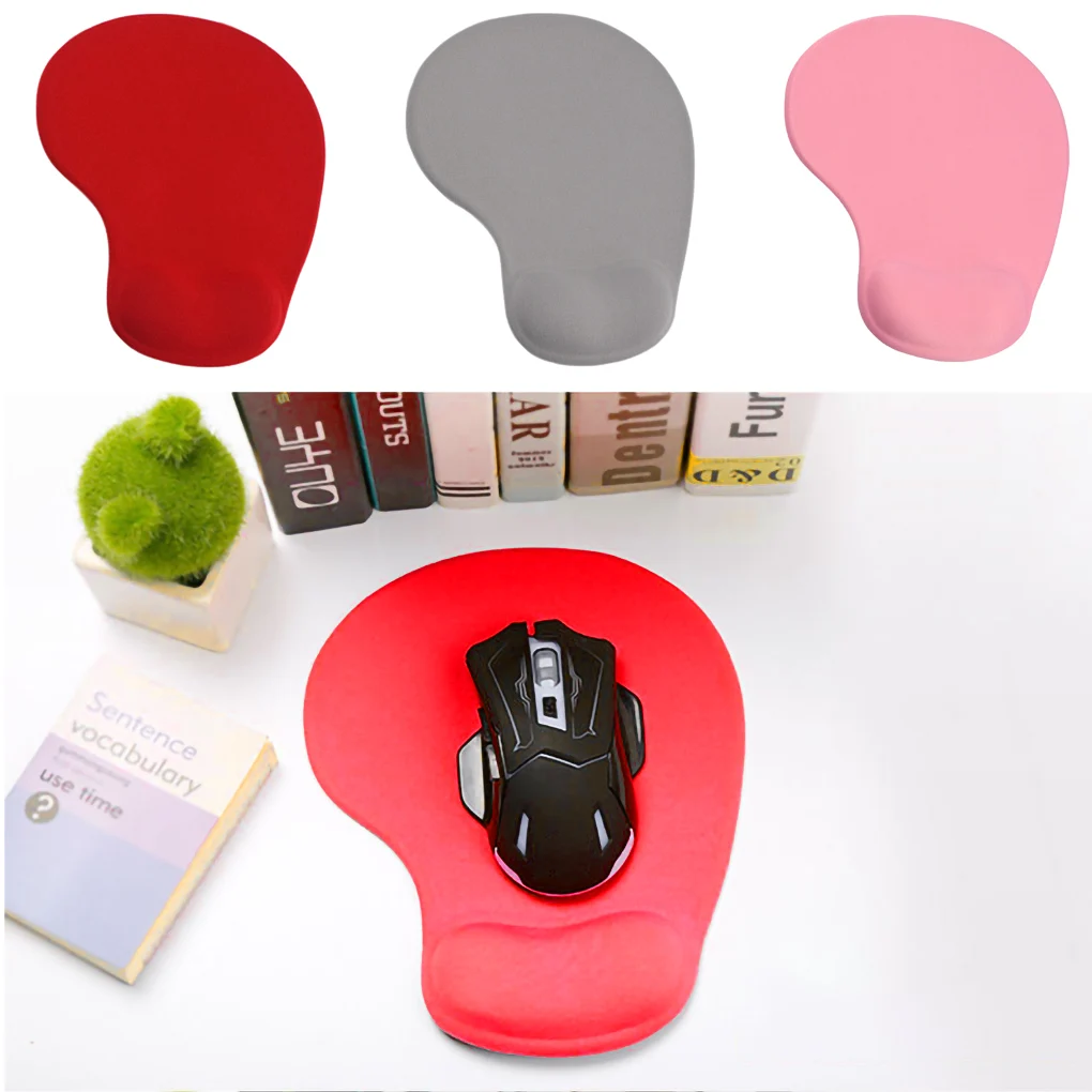 

Mouse Pad With Wrist Protect For Computer Laptop Notebook Keyboard Mouse Mat Ergonomic Comfort Wristband Protection