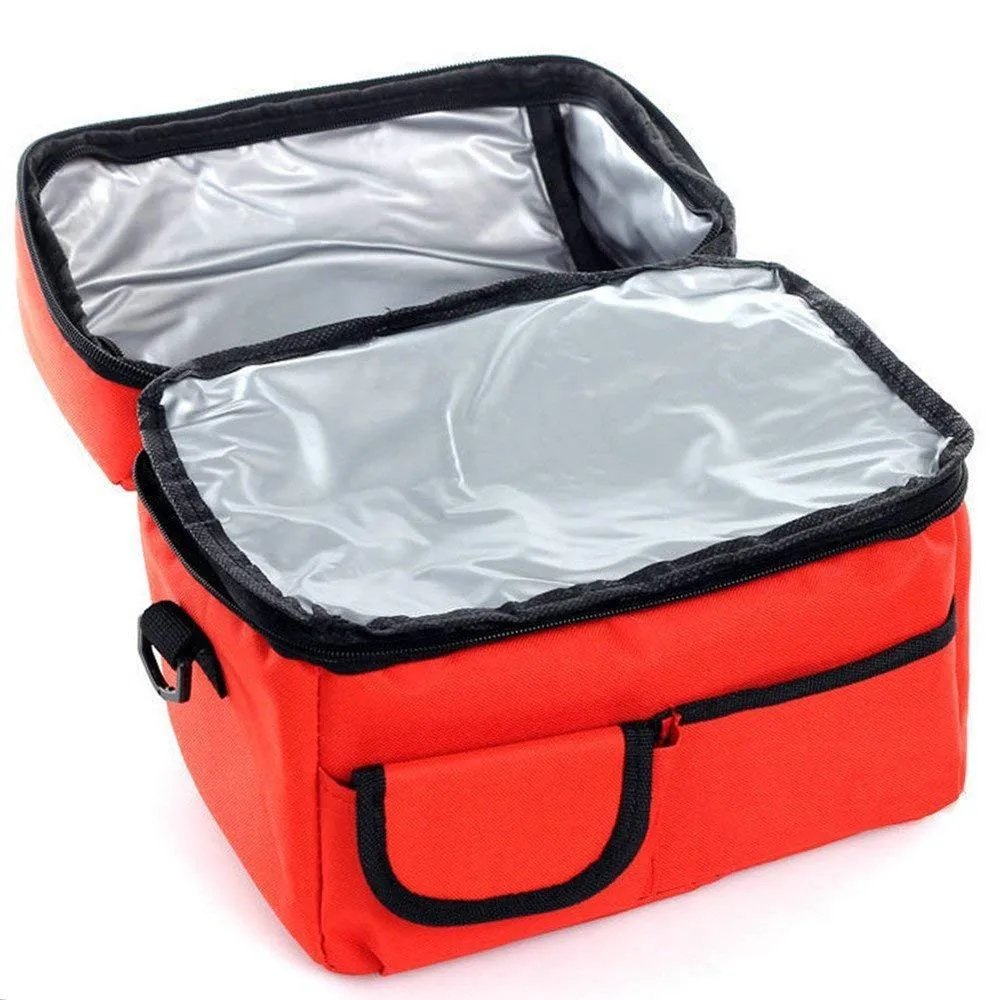 Термосумка для пищи многоразовая женщин многофункциональная Холодильная и