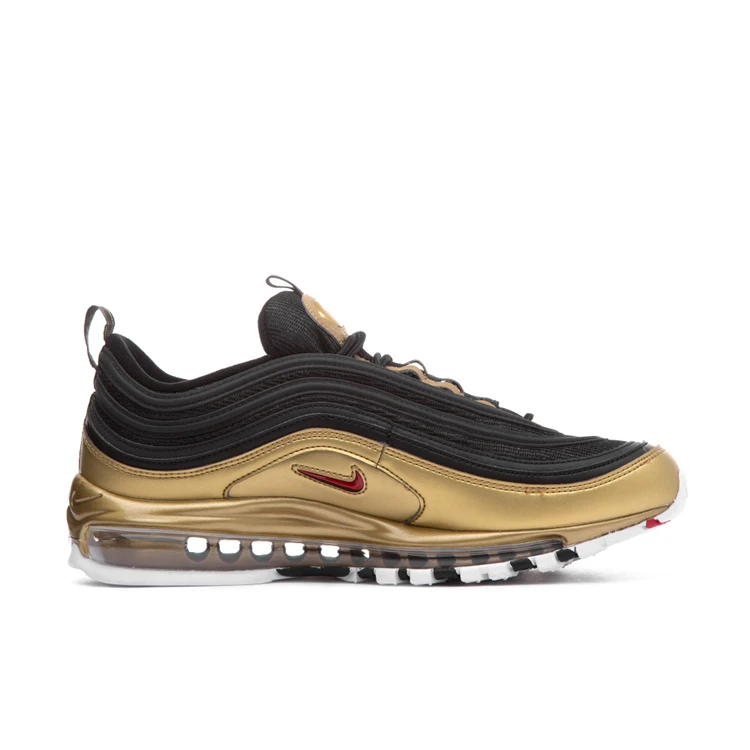 Nike Air Max 97 QS “Liquid Silver” мужские кроссовки для бега Серебристые спортивные кроссовки с воздушной подушкой At5458-001-002-100