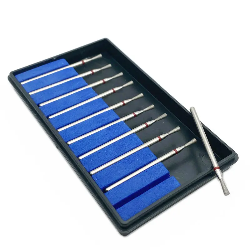 Алмазный Фрезер с хвостовиком 2 35 мм Буры для полировки зубов ногтей ремесло