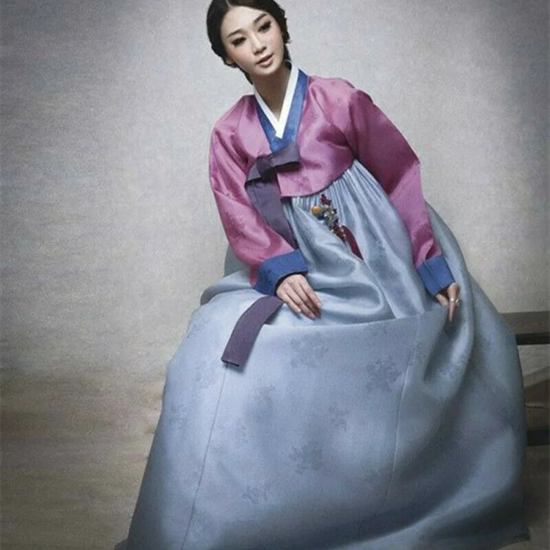 

Новое платье Hanbok, сделанное на заказ традиционное корейское женское платье, Национальный костюм, вечернее платье