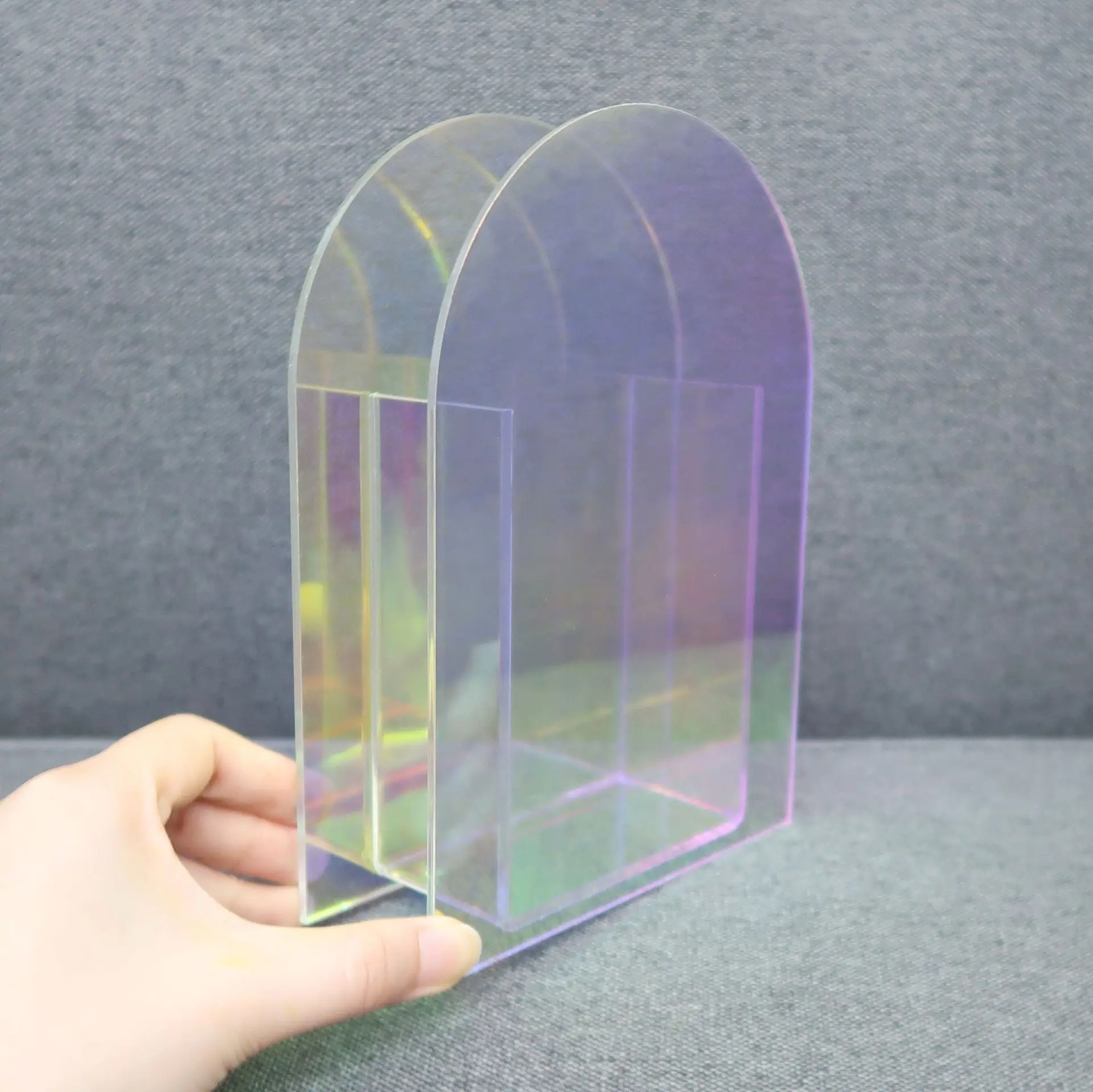 Новые искусственные радужные вазы Цветочная композиция цветы ваза украшение для