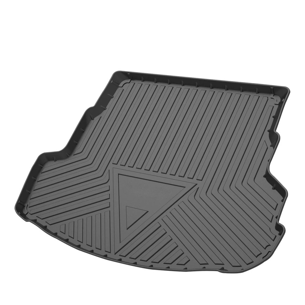 

Muchkey TPE Trunk Mat For Hyundai Santa Fe 7-Seat 2013-2018 Car Waterproof Non-Slip Custom Rubber 3D Cargo Liner Accessories