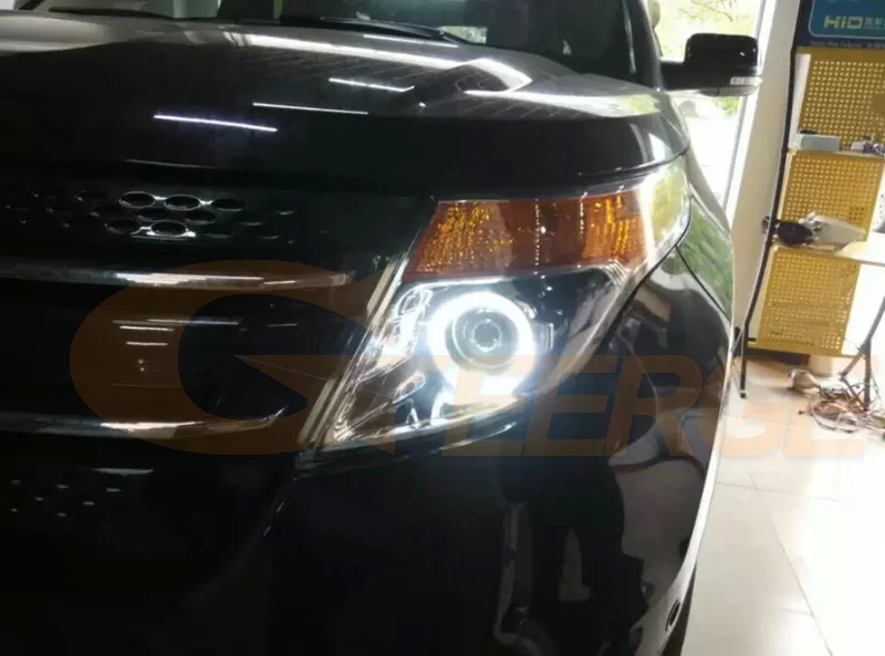 Для Ford Explorer 2011 2012 2013 2014 2015 ультра яркий SMD светодиодный комплект колец ангельские