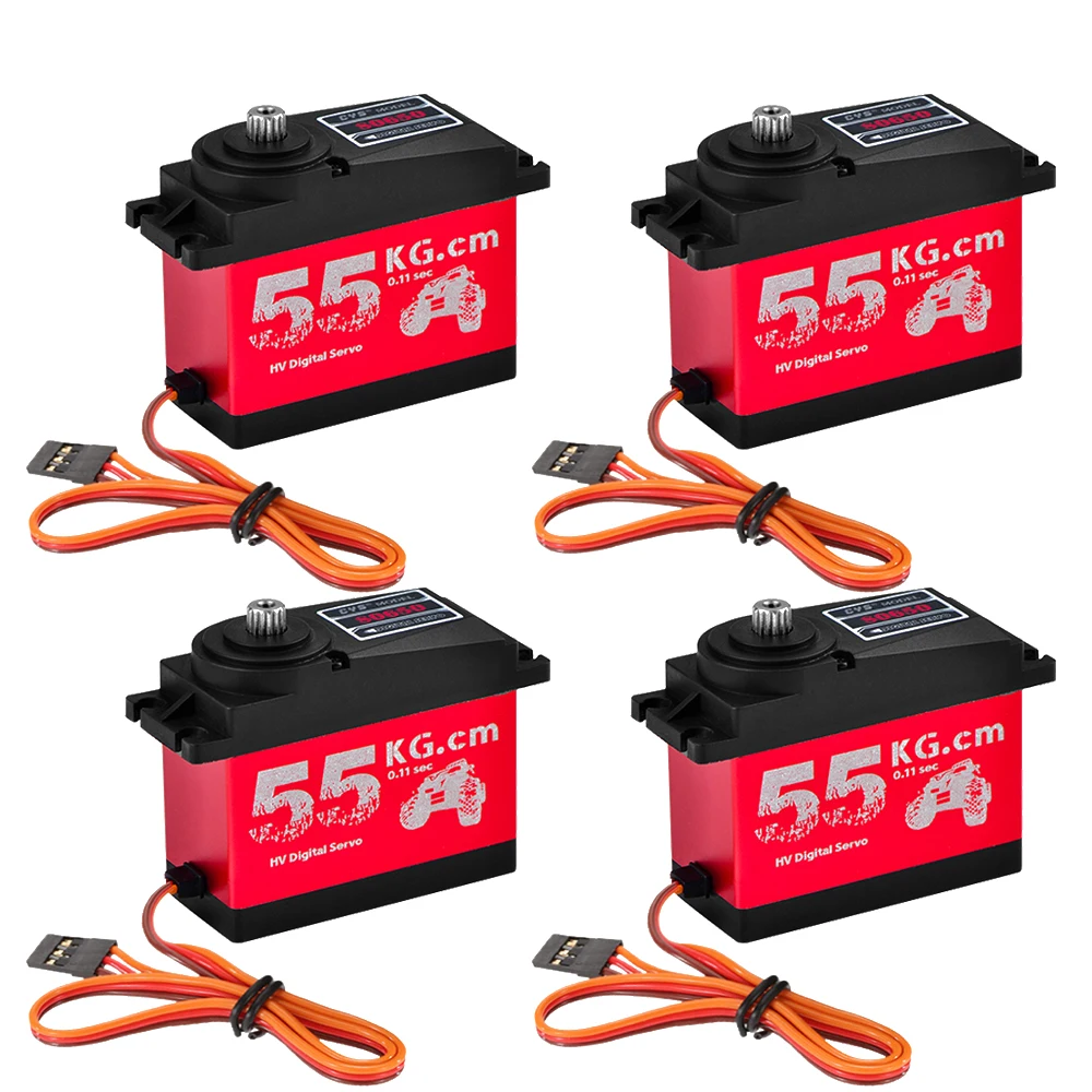 CYS S0650 большой крутящий момент 6 0 7 4 V 55 кг HV металлические Шестерни цифровой