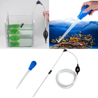 portable aquarium fish tank water change clean quickly install pump to remove residual sand and garbage cleaning filter