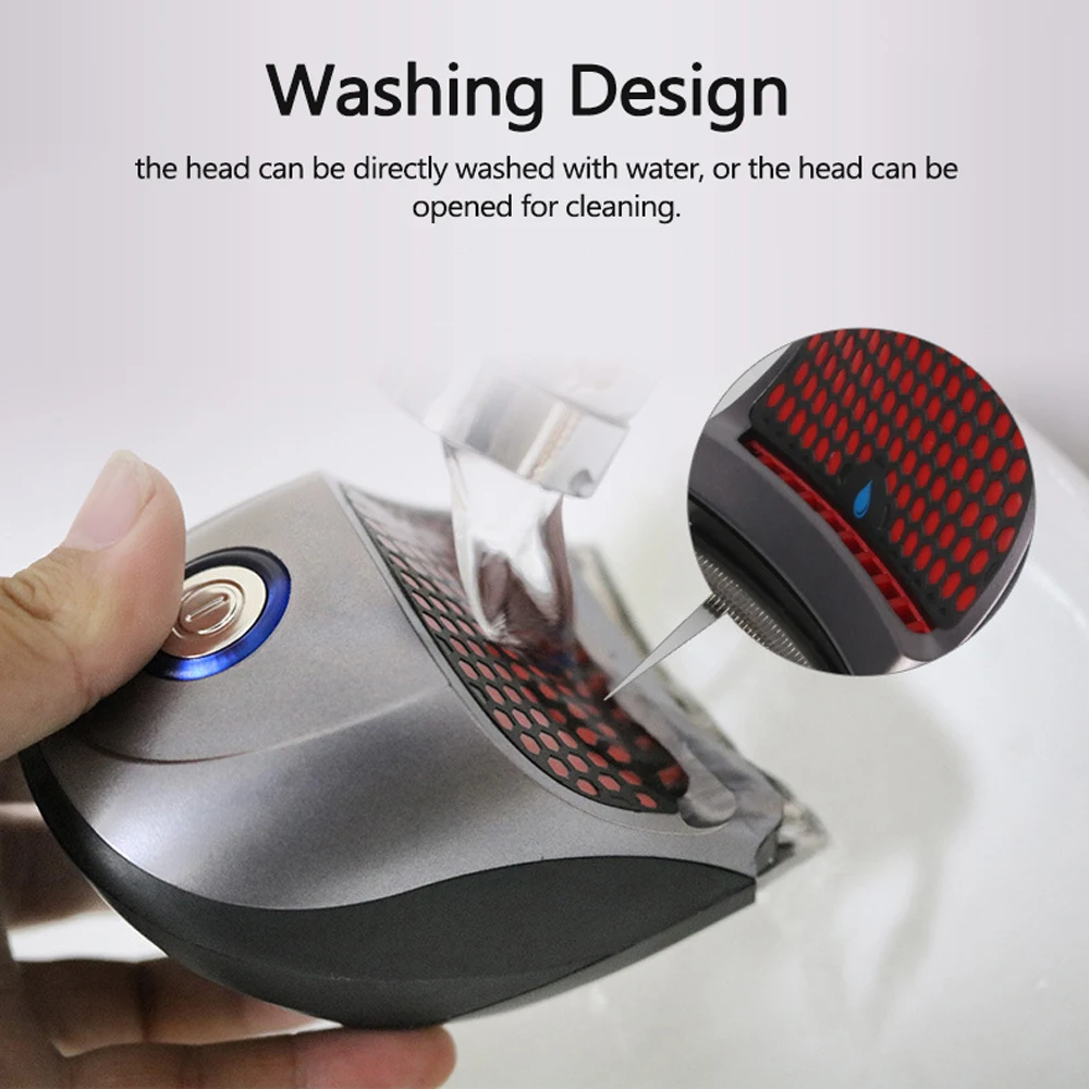 Портативный мини триммер для волос профессиональный электрический беспроводной