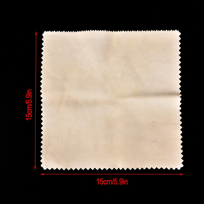 

Silver Polish Cloth Retail Jewelry Polishing Silver Burnishing Buffing Gold Clean Tool Jewelry Cleaner Rub 150x150mm
