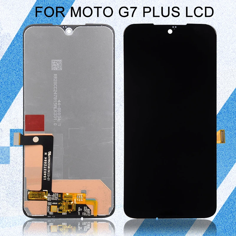 Catteny 5 5-дюймовый оригинальный для Moto G7 Plus ЖК-дисплей xt6.2 дисплей со стандартной