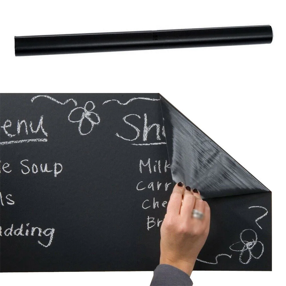 1 шт. прочный 200*45 см мел доска Съемная виниловая наклейка на стену переводная