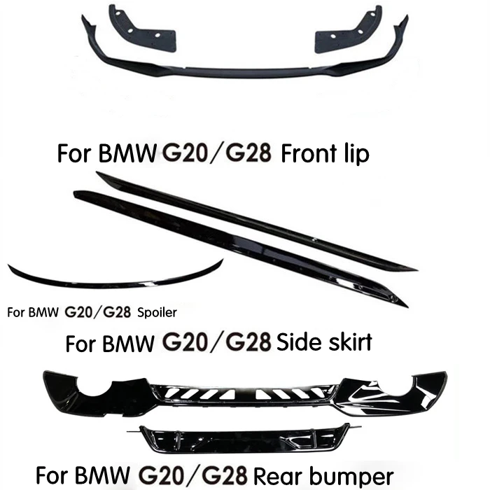Комплект для тела G20 спойлер с диффузором передняя боковая юбка BMW 3 серии G21 M