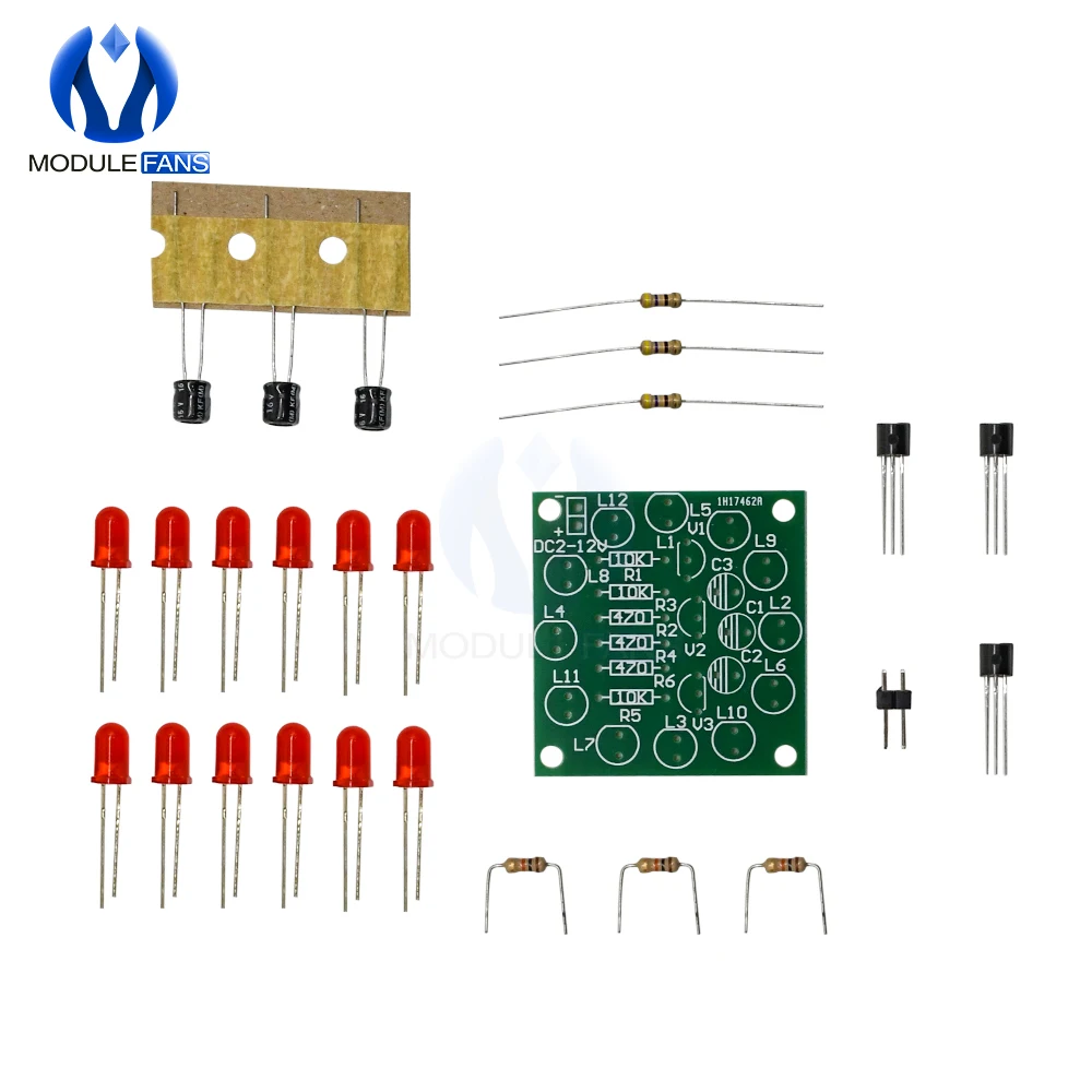 Панель округлая панель с лампочками люкс 12 шт. светодиодный красные идеально