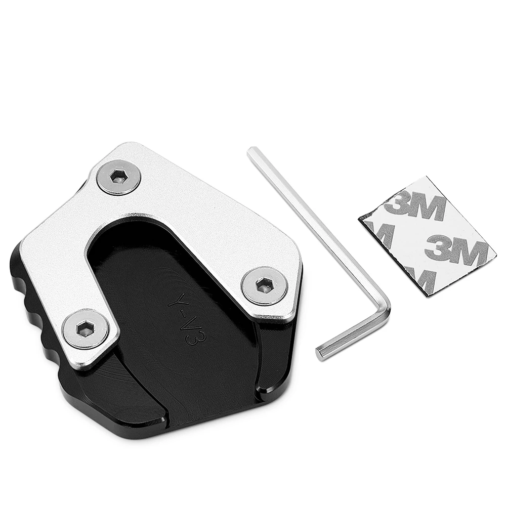 

CNC Kickstand Plate Side Stand Enlarge for Yamaha YZF R15 V3 2017 2018 2019 2020