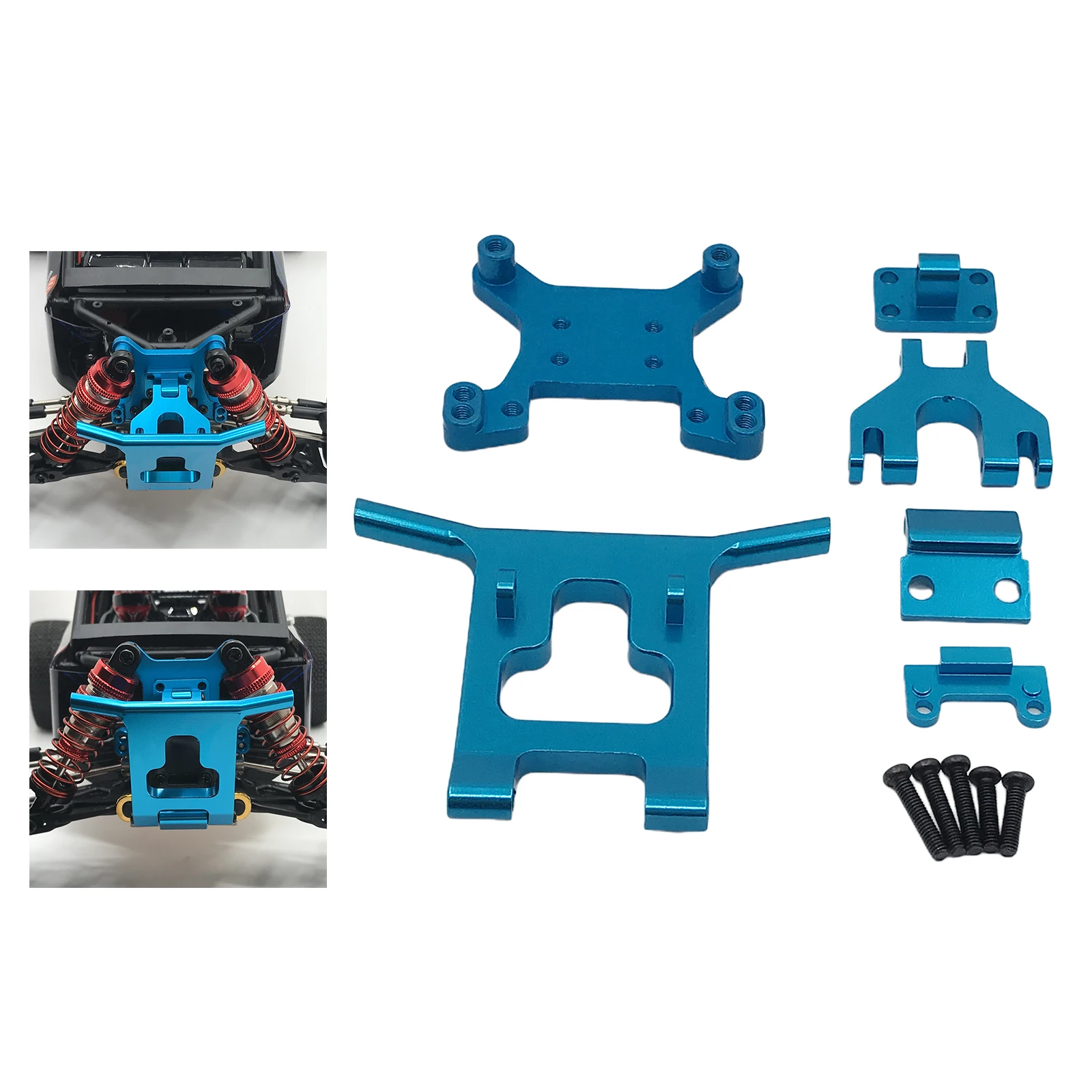 Передний бампер Противоударная башня для Wltoys 124018 масштаб 1/12 обновленные детали
