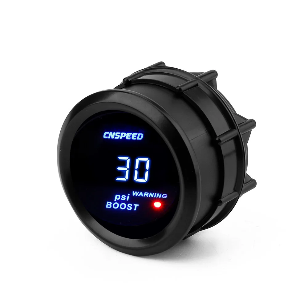 CNSPEED " 52 мм Автомобильный цифровой турбо Boost Gauge PSI температура воды Температура масла Датчик давления масла вольтметр Тахометр Датчик об/мин