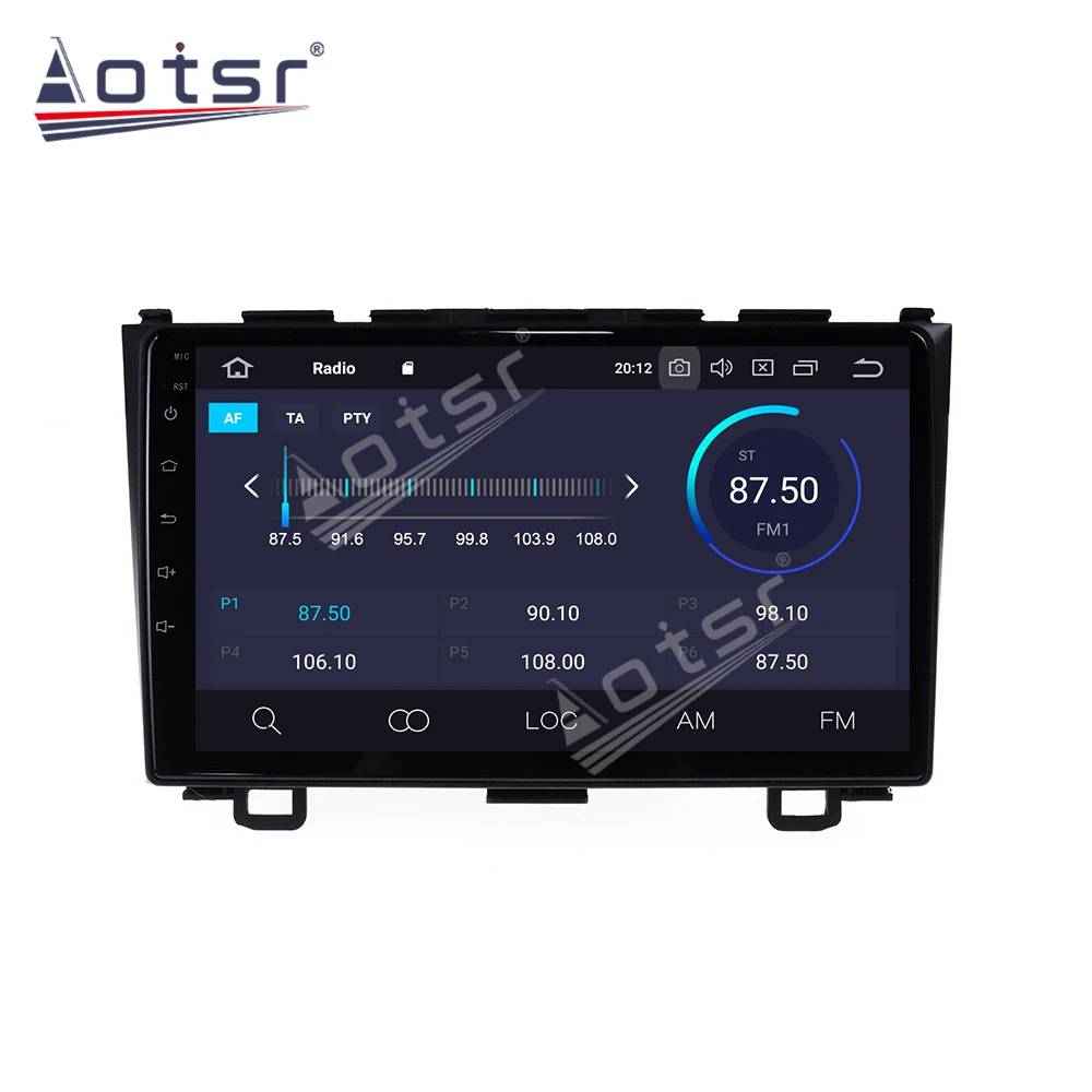 Автомобильный DVD плеер для Honda CRV 2006 2012 GPS навигация Android мультимедийный 64G PX6