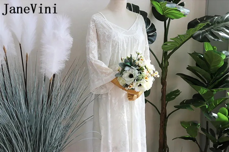 JaneVini винтажные розовые свадебные шелковые цветы букет белый западный стиль