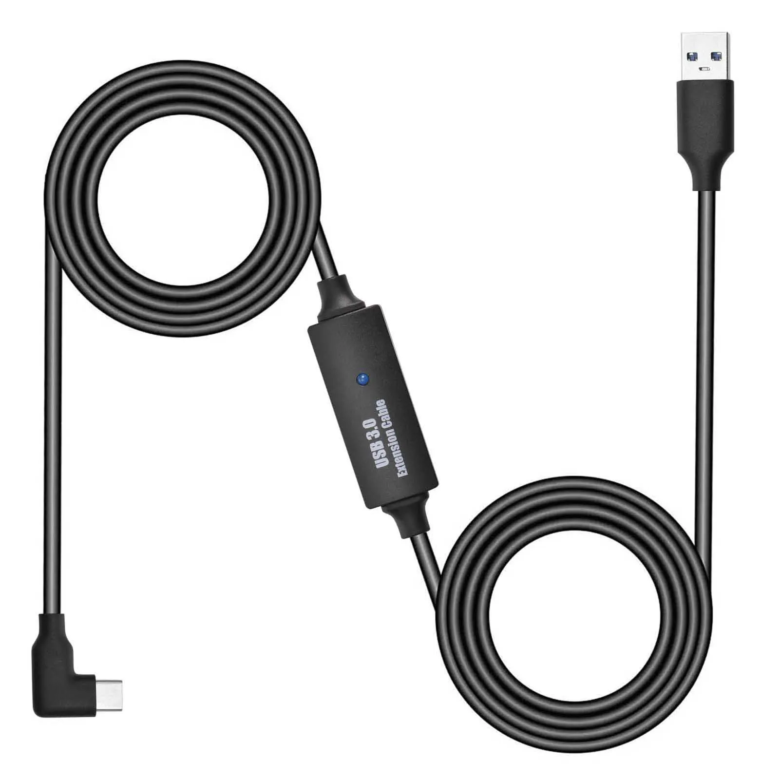 

Кабель USB C к кабелю 5 метров, высокоскоростной кабель для передачи данных для Oculus Quest, кабель для подключения сигнала VR, USB 3,0, зарядный кабель