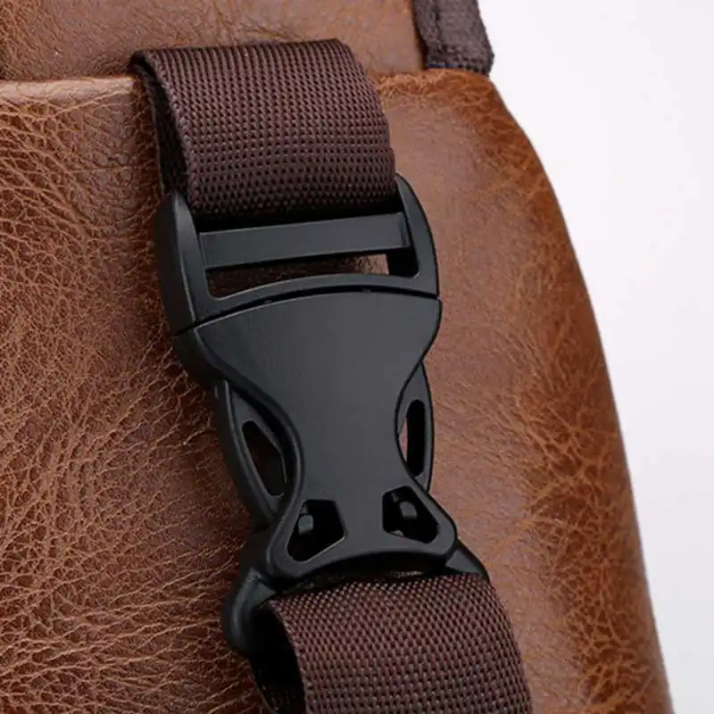 

BRAND Chest Bag Men Sling crossbody bag Man's Crossbody Bag Split Leather High Quality For Man