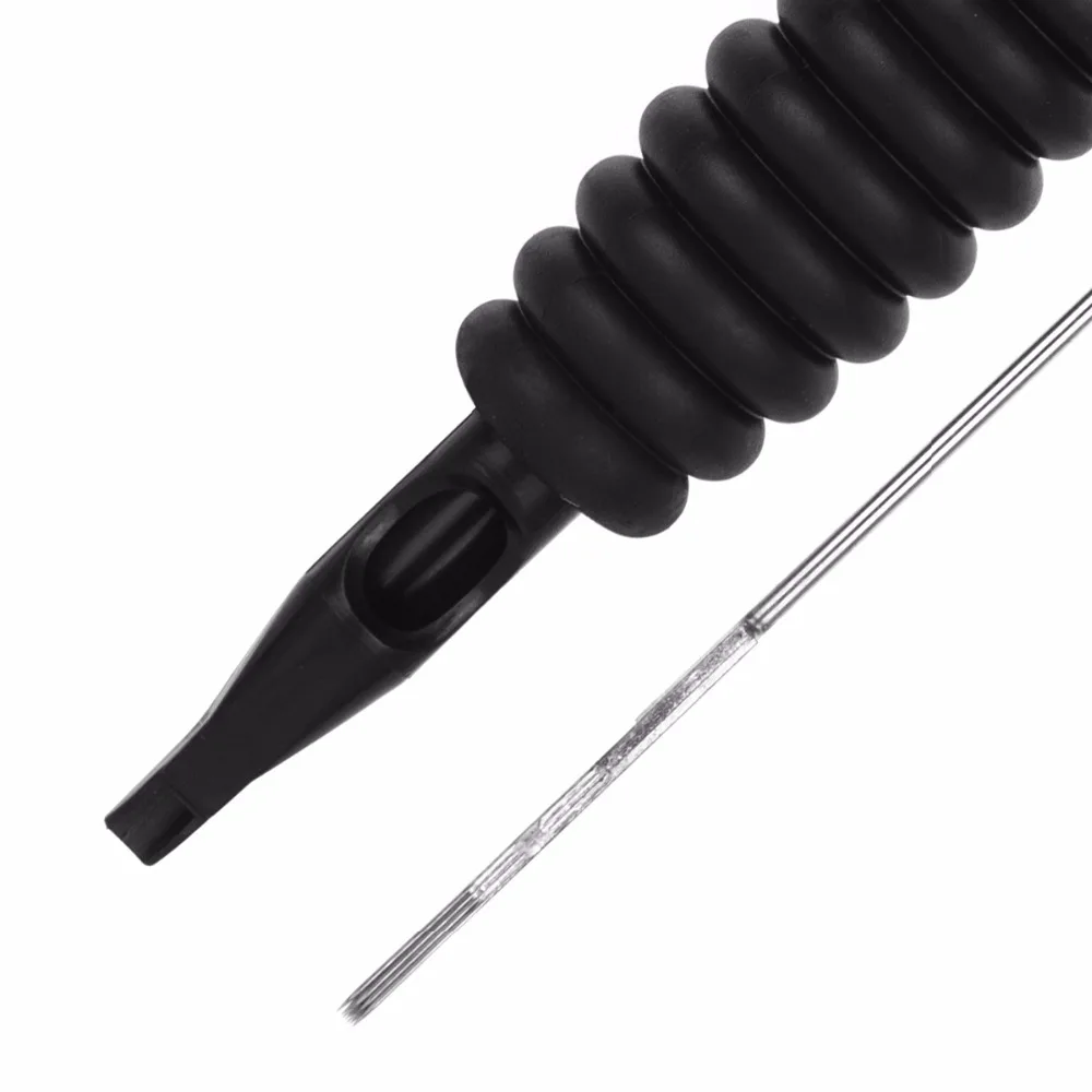 

10pcs RL RS M1 M2 F Disposable Tattoo Grip Sterilized Needles Tattoo Needle Tattoo Nozzle Needle Tips and Tube Grip Tattoo Gun