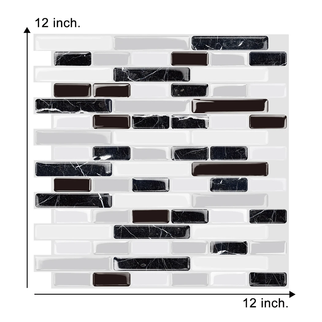 

Home Wall Sticker Decoration High quality 30.5CM*30.5CM 12*12inch Mosaic