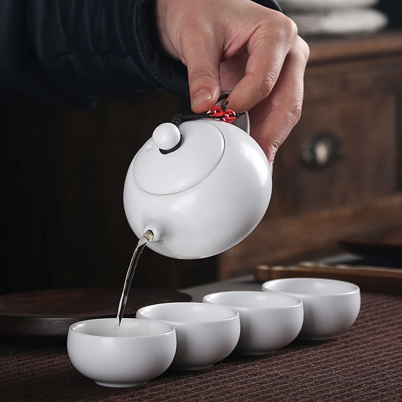 Керамический чайник CHANSHOVA ручной работы в традиционном китайском стиле 150 мл