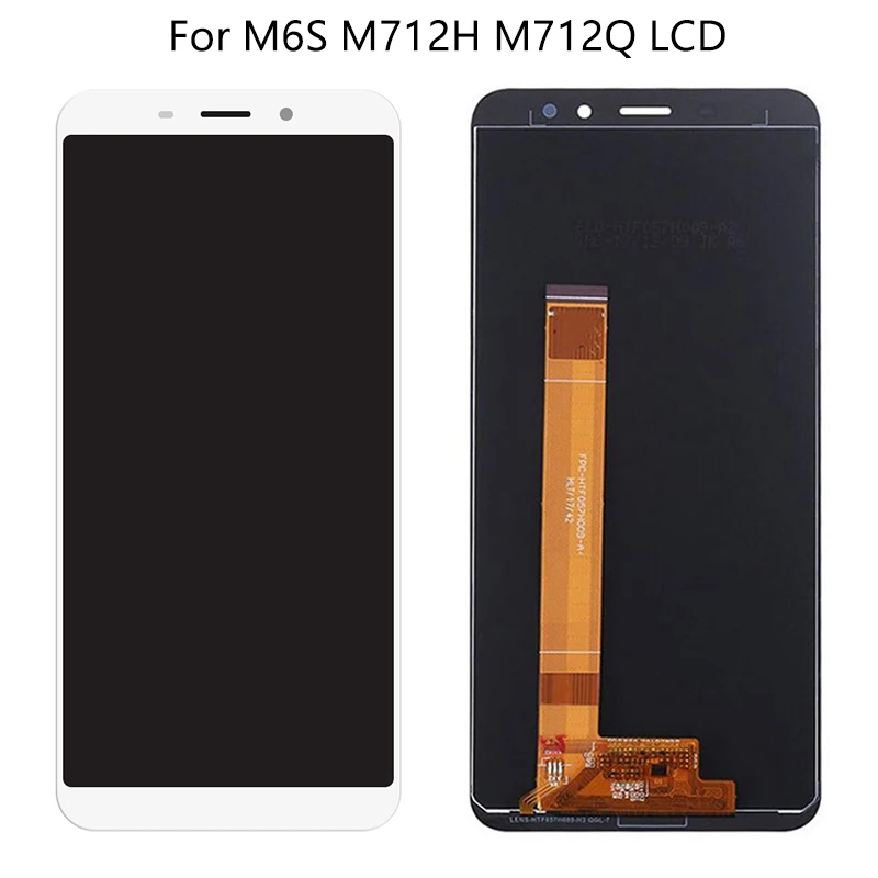 ЖК-дисплей 5 7 дюйма для MEIZU M6S M712H M7121Q сенсорный экран качество AAA дигитайзер в