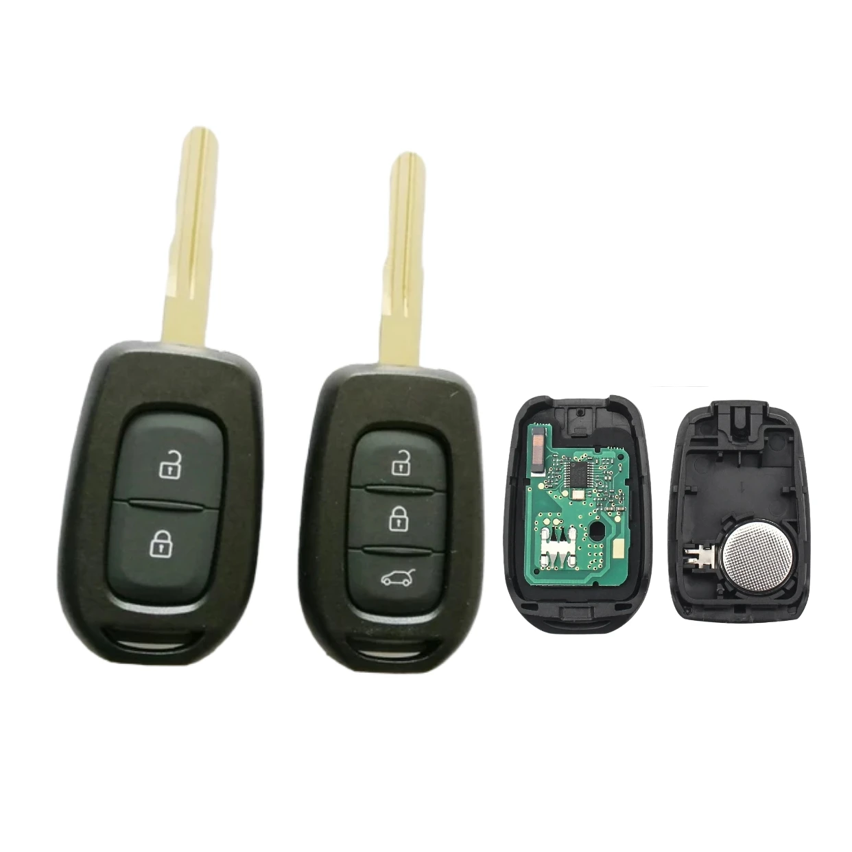 

PCF7961M 4A Chip 2 /3 Buttons Car Remote Key for Renault Sandero Dacia Logan Lodgy Dokker Duster Trafic Clio4 Master3 megane