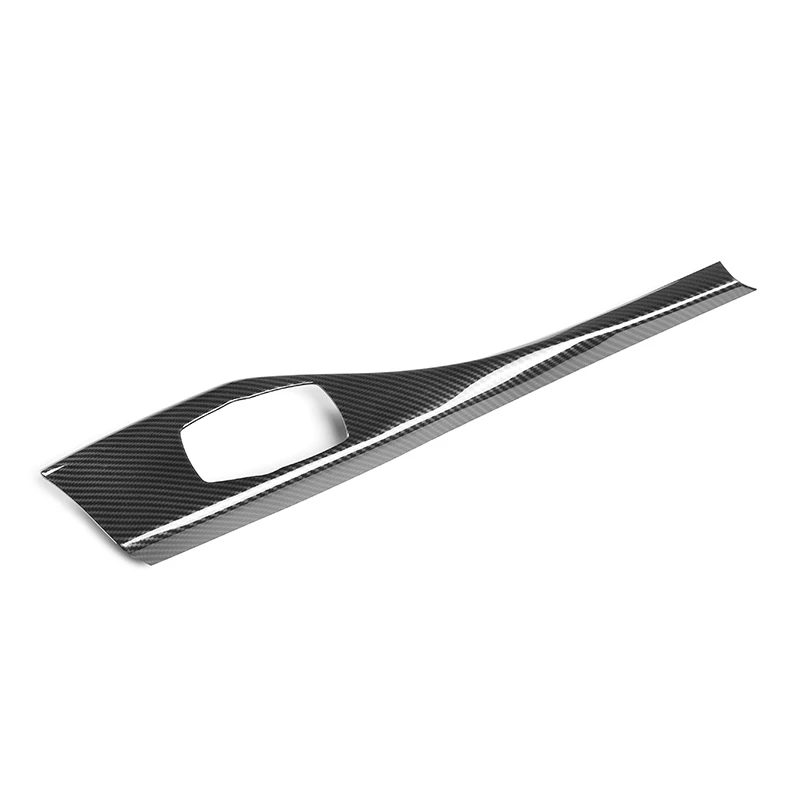 Для BMW 1 Серии F20 F21 2012-2018 2 F22 F23 Карбоновая накладка на центральную панель мультимедийных кнопок.