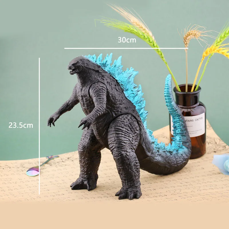 

Bandai Anime Large Size Godzilla Monster Serie Movable Joint Collection Solid Ornaments Model Toy Birthday Gifts for Children
