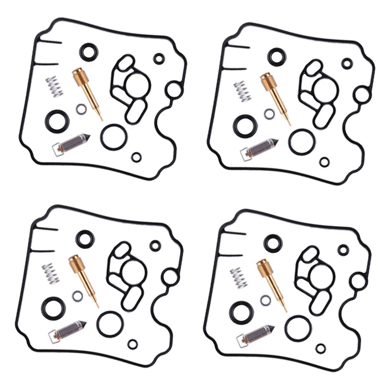 

Набор для Ремонта Карбюратора 4 комплекта, комплект для замены плавающих игл для мотоцикла Yamaha FZR 1000 Genesis Exup 3LE TDM 850 4TX H 3VD N 4 см