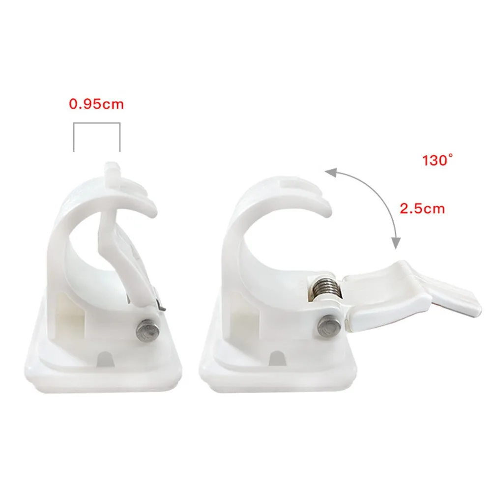 2 шт. Подставка под удочку с пряжкой и подвеской в виде белой защелка Замковая