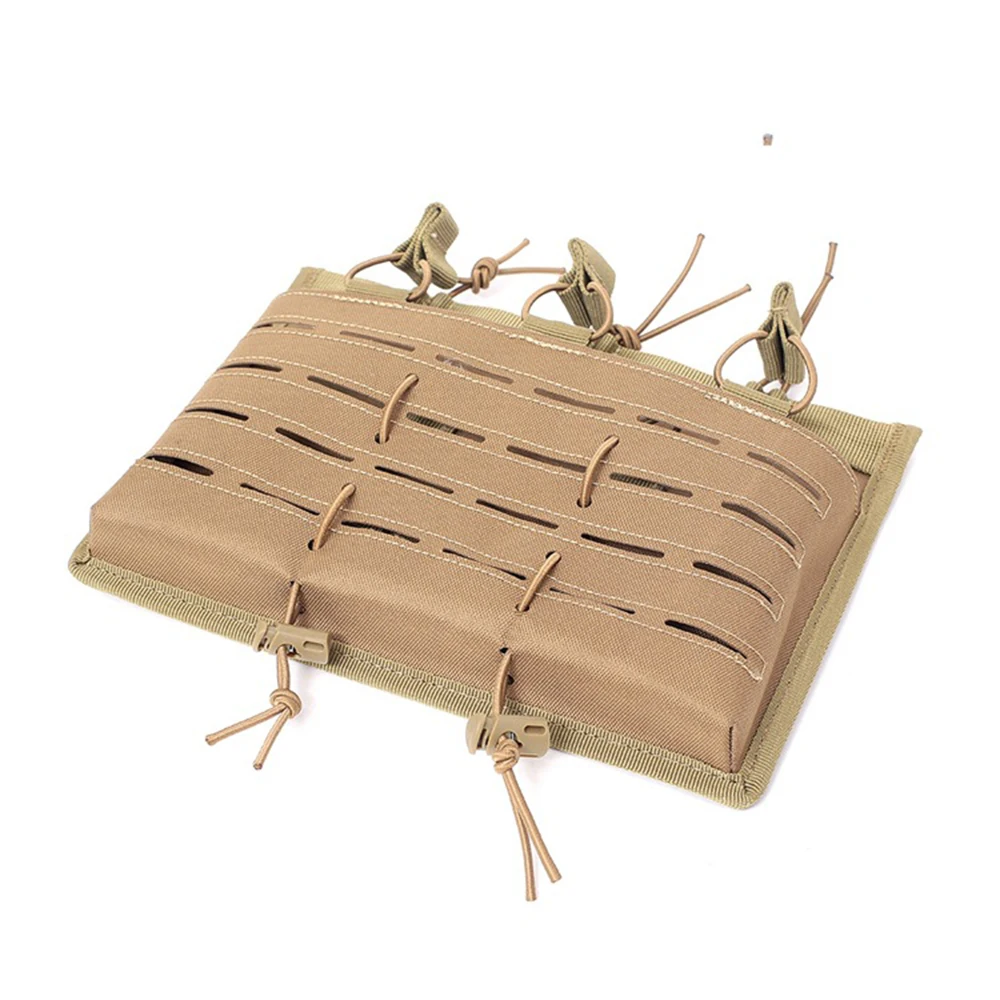 Уличный тактический Чехол для журнала Molle Открытый Топ держатель Mag тройной