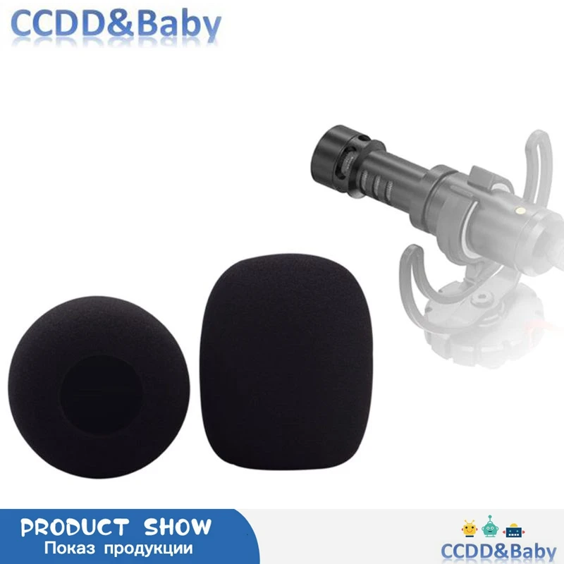 

Microphone Windscreen Windshield Sponge Foam For Rode VideoMicro Compact Video Micro Recording Mic