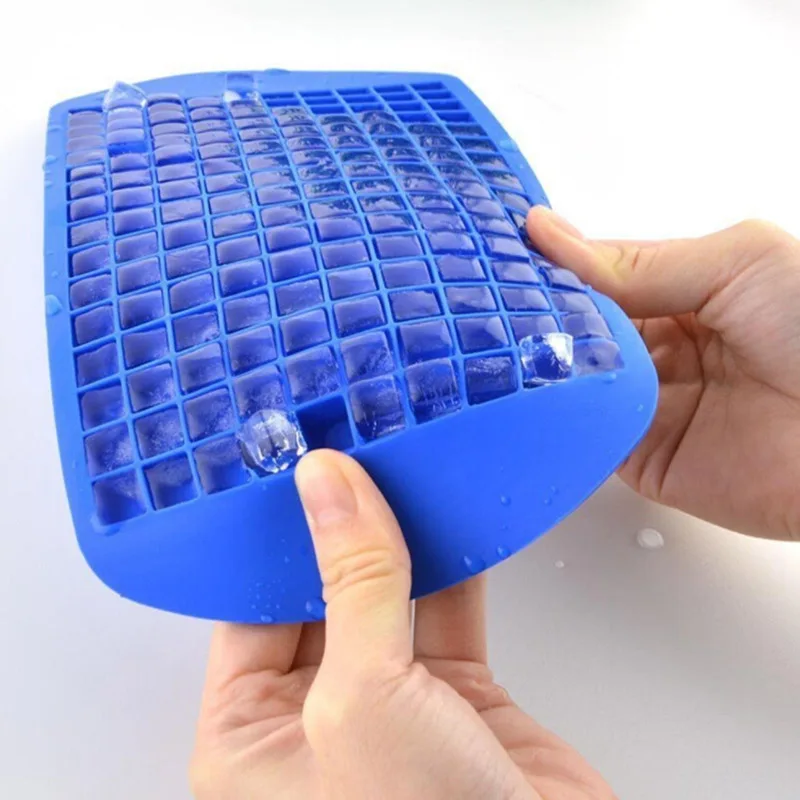 160 Grids Ice Cube Tray Food Grade Cavity Silicone Bar Mini Cubes Small Square Mold Maker Kitchen Tool | Дом и сад