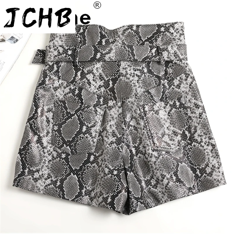 SHZQJCHB Women Shorts Summer Real Sheepskin Trousers Sexy Woman Cloth Genuine Leather Shorts Fashion Mujer Pantalones TN2480