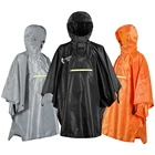 Дождевик водонепроницаемый, со светоотражающими полосками, для мужчин, женщин, мужчин